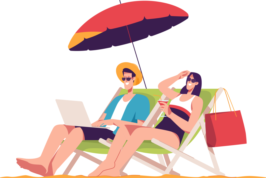 Protect your skin from the sun with sunscreen, clothing, hats and shade